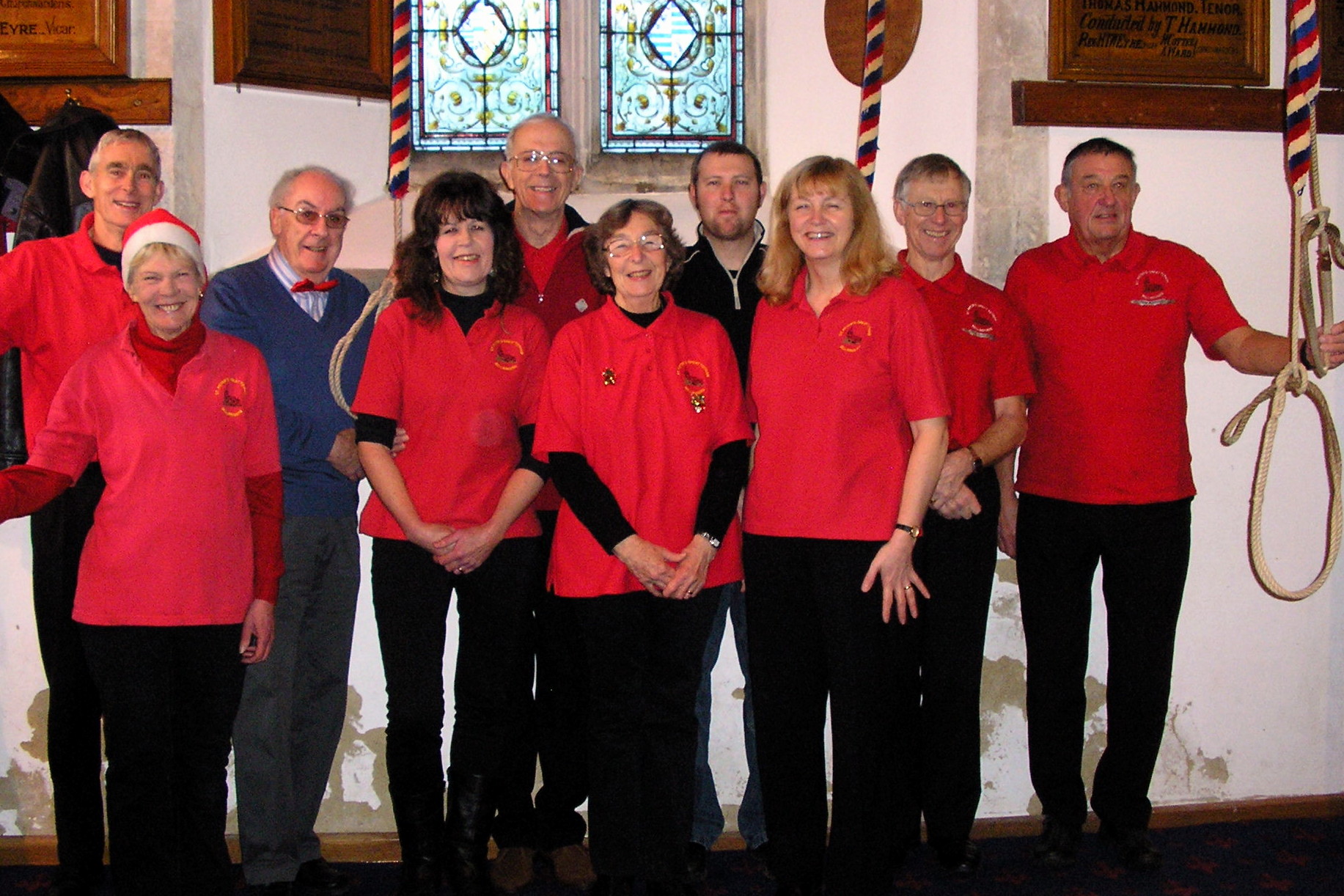 Ringers on Christmas morning 2013