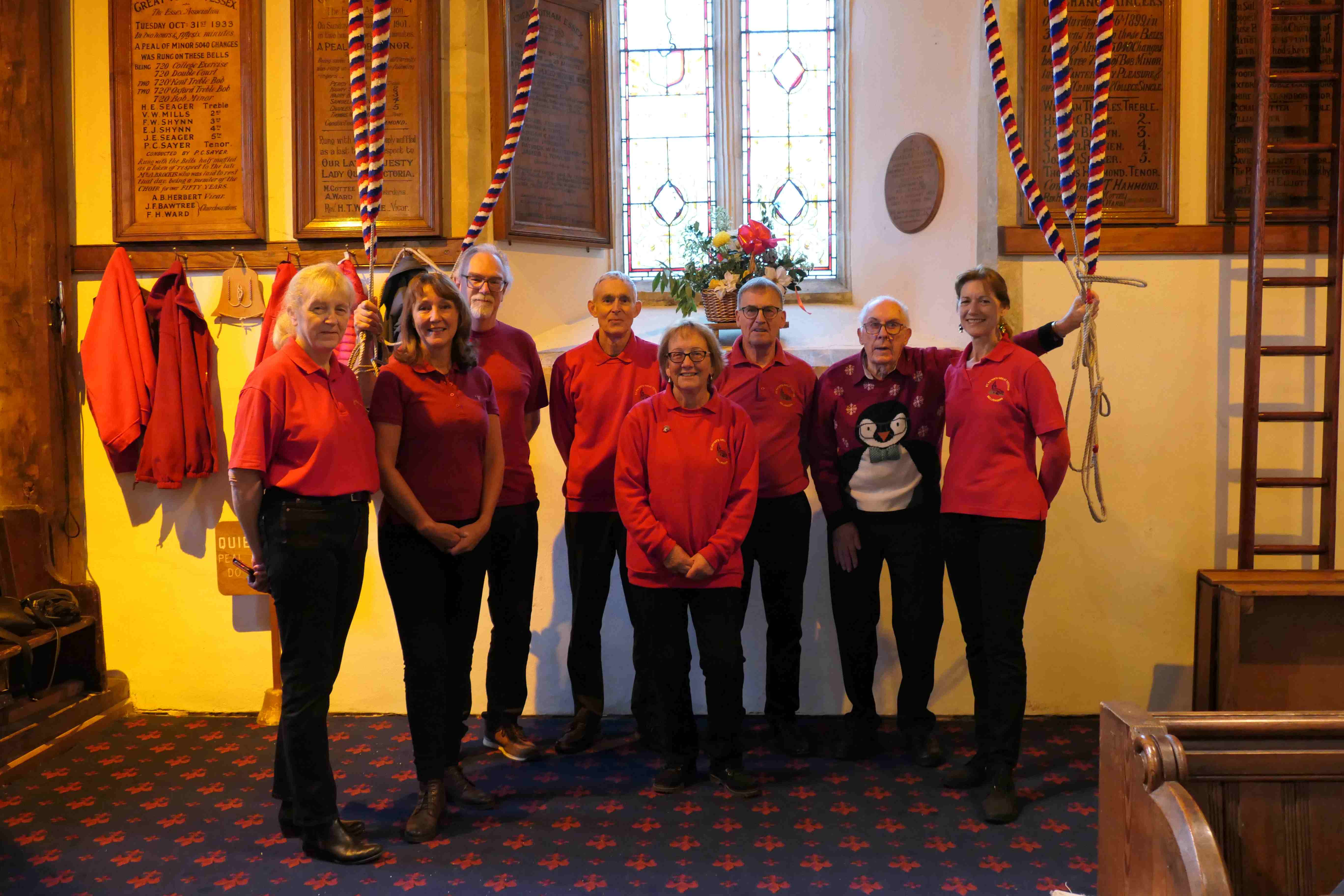 Ringers on Christmas morning 2023